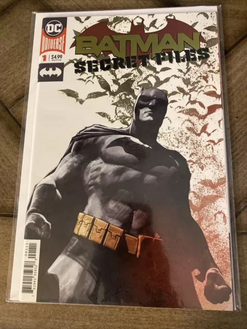 Batman Secret Files #1, Foil, Bat-Mysteries, King/Janin, NM (2018) DC