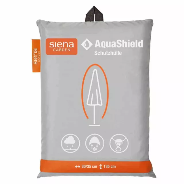 Aquashield Funda Sombrilla 30/35xH135cm Sin Mango Gris Claro 100% Poliéster