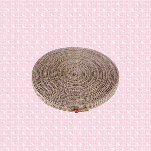 Jute-Gurtband Sackleinen Trimmen Vintage-Band Juteband Blumen Schüttgut