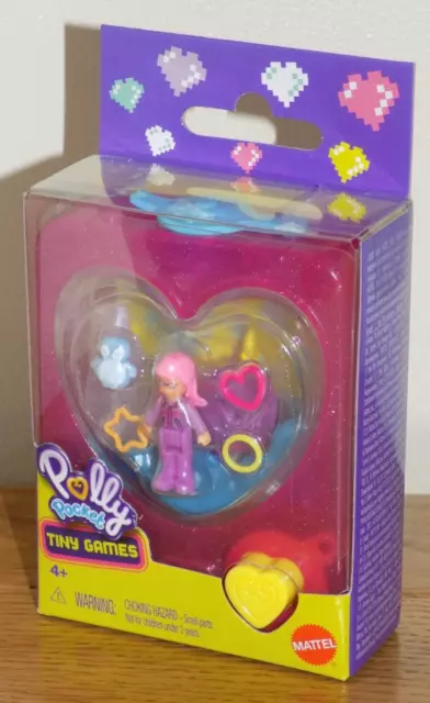 Polly Pocket Tiny Games - Pink Tank - Just Add Water BRAND NEW