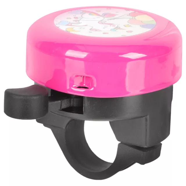 Fun Pink Bicycle Bell for Girls Kids Ring Optional Stroller Toddler Child