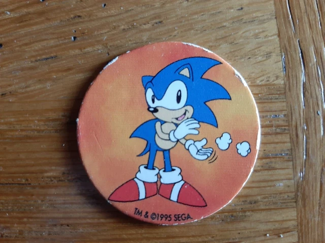Pog Sonic 54 The Hedgehog Pogs Kini Kinis Slammers Caps Flip Tazos