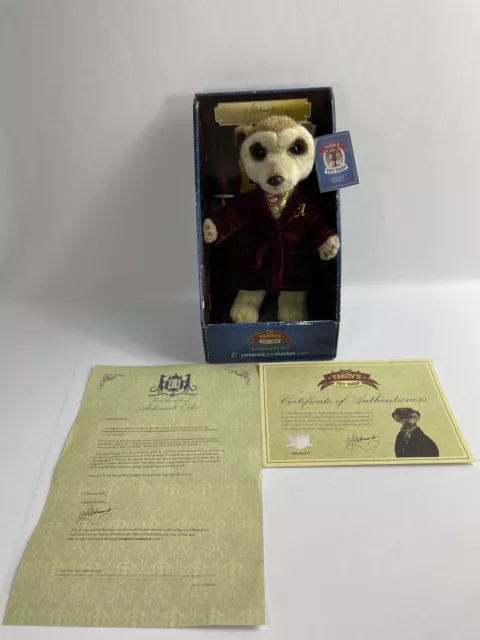 Aleksandr Compare The Market Meerkat Soft Toy Boxed - Certificate Letter & Tag