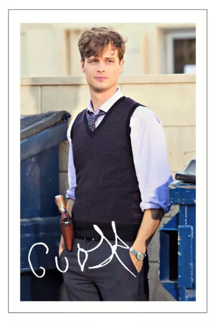 MATTHEW GRAY GUBLER Signed Autograph PHOTO Signature Print CRIMINAL MINDS