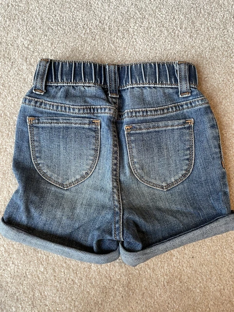 Girls Age 4 years x2 Denim Shorts Summer Bundle GAP NEXT 5