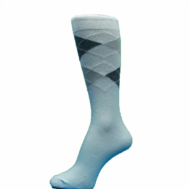 Spotlight Hosiery Men's Groomsmen Wedding Argyle Dress Socks --MA013