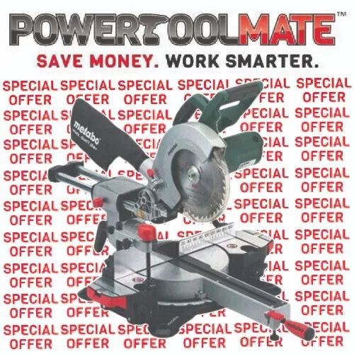 Metabo KGS216M 240v 216mm 1500w Laser Slide Compound Mitre Saw