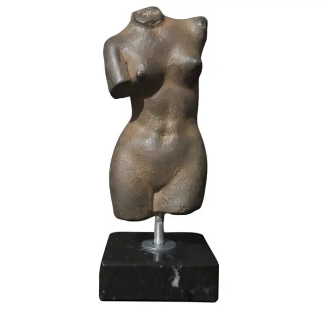 Statue de torse nu Aphrodite déesse grecque musée finition réplique Sculpture