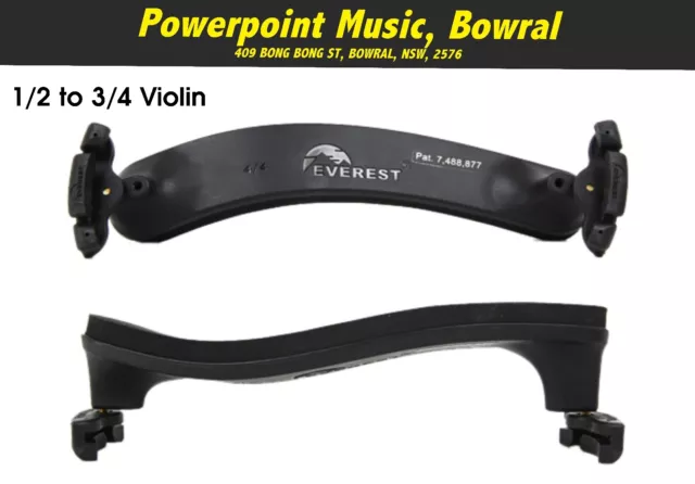 Everest EZ-2A Violin Shoulder Rest 1/2 to 3/4 Violin