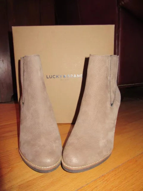 LUCKY BRAND BALEY PERFORATED CHOP OUT BOOT LEOPARD Print RRP £100.00 UK  Size3 £29.95 - PicClick UK