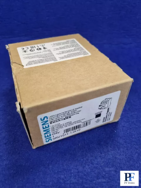Siemens Leistungsschalter 3RV1011-1JA10 Neu OVP