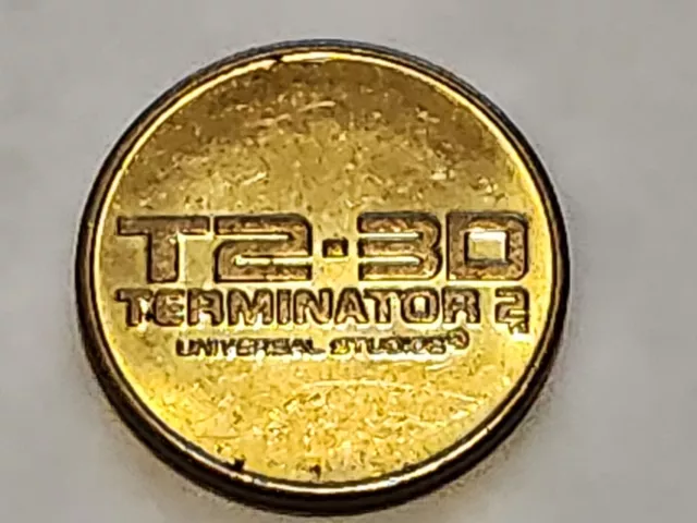 Universal Studios T2-3D / E.T. Token - Attraction Was Removed