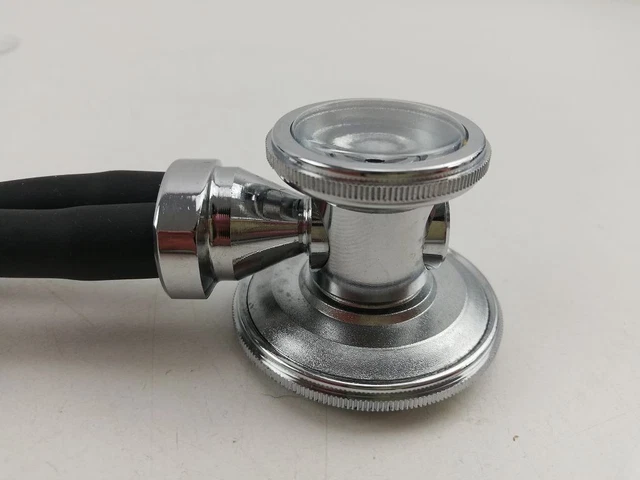 Stethoskop Arzt vintage mit Zubehör in Verpackung alt antik #230943 5