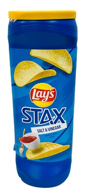 LAY'S STAX SALT & Vinegar Potato Crisps 5.5 oz Lays £4.02 - PicClick UK