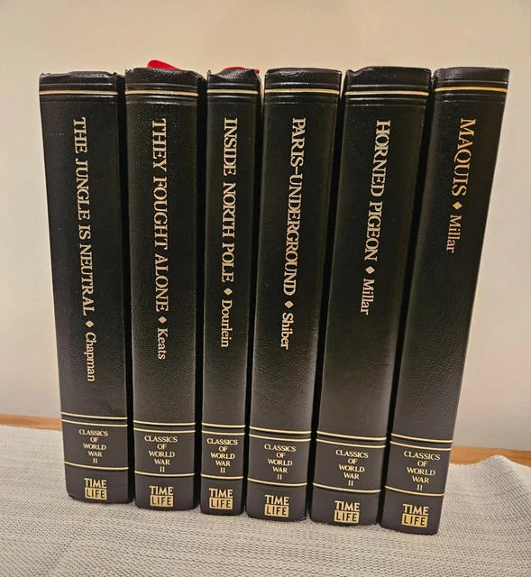 CLASSICS OF WORLD War Ii - The Secret War Series. Set Of 6 Time Life ...