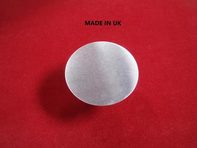 ALUMINIUM Blank round metal DISC 2mmThick Choose 10mm to 108mmØ Deburred UK MADE