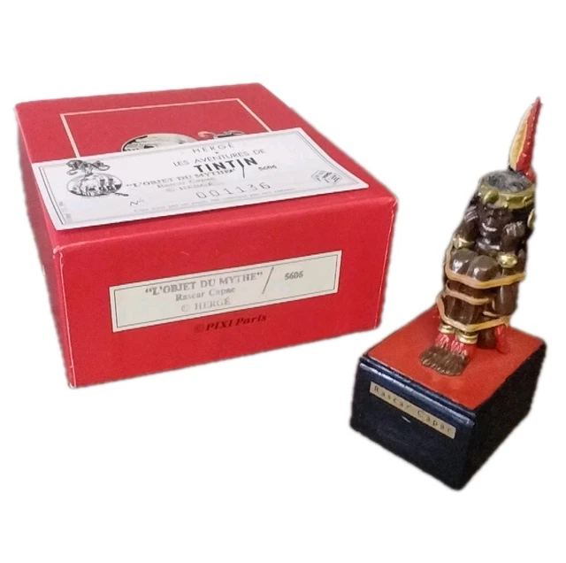 Moulinsart - Tintin - Statuette 46012 - Masque africain - Le musée imaginaire de Tintin