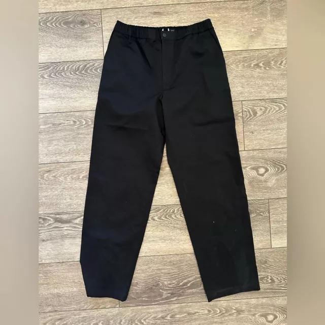 Ralph Lauren Black Label Black Pants Women SZ M Cotton Blend