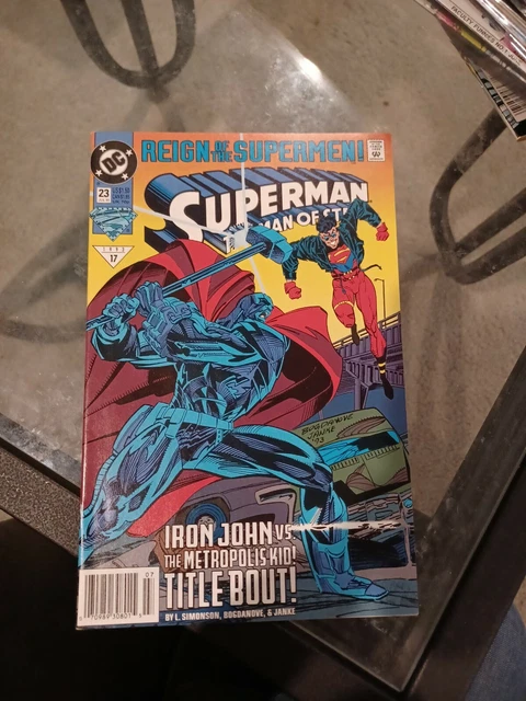 Superman Man of Steel #23 DC Comics (1993) Reign of the Supermen