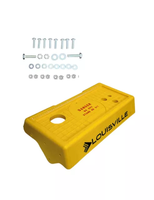 Louisville Step Ladder Yellow Top Cap