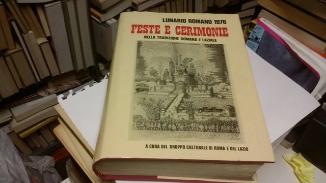 Feste e cerimonie nella tradizione romana e laziale, Lunario Romano 1976, 8f22