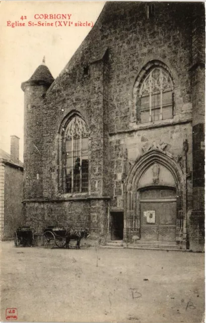 CPA AK CORBIGNY - Église St-Seine (456383)