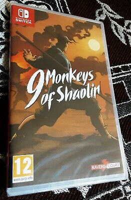 9 Monkeys Of Shaolin Jeu Nintendo Switch Édition Française Neuf Sous Blister