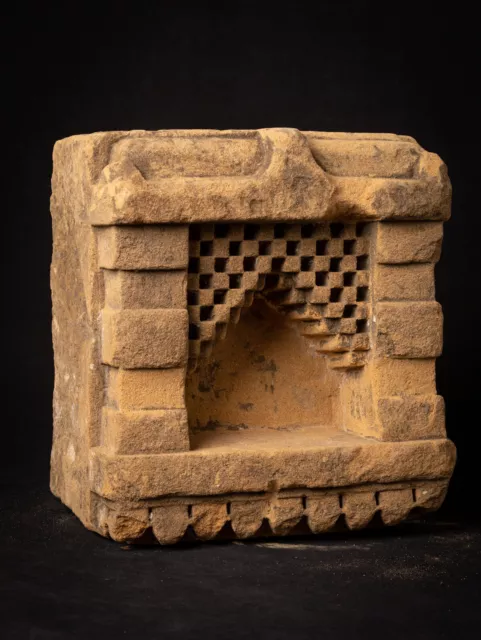 Antique sandstone shrine from India from India, 19th century