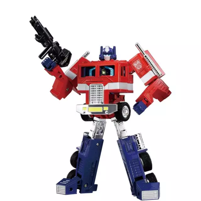 Transformers Masterpiece Missing Link C-02 Optimus Prime: Animation Edition Figu