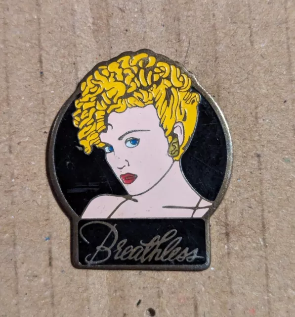 Madonna Breathless Mahoney Enamel Pin Badge Vintage Disney