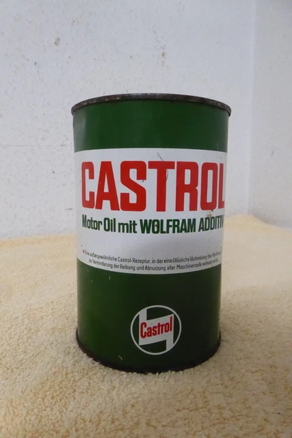 Castrol  Öldose Vintage Oldtimer Werkstatt Tankstelle