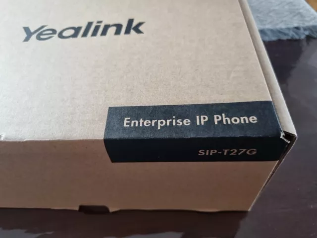 Yealink SIP-T27G Enterprise IP Phone VOIP BNIB