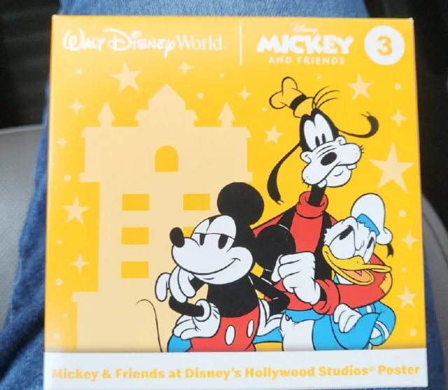 New Walt Disney World McDonalds Micky & Friends # 3 Hollywood Studios Poster
