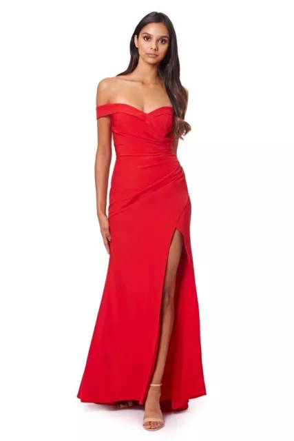 Jarlo red lace dress top