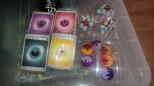 Lot De 60 Dés MTG - Marqueurs De Compétence, Vie, +1/+1, -1/-1 - D6 Acrylique 16mm - Pour Magic: The Gathering