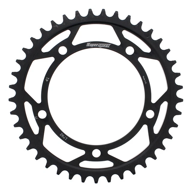 Supersprox Rear Steel Sprocket 41T Black RFE-1792-41-BLK