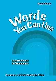 Words you can use - Bisherige Ausgabe: Lernwörterbuch vo... | Buch | Zustand gut