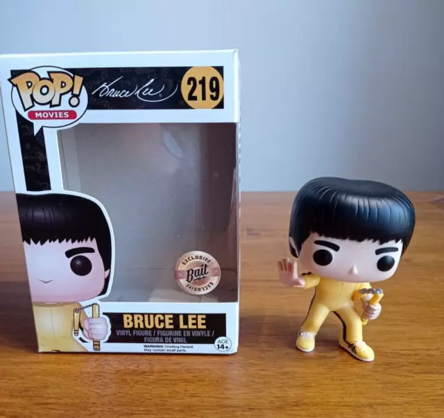 FUNKO POP MOVIES Bruce Lee Game Of Death Exclusive Bait