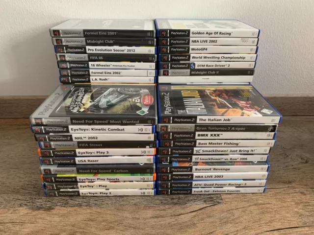 Playstation 2 / PS2 - Spiele, Games - große Auswahl - Sport, Rennen, FIFA