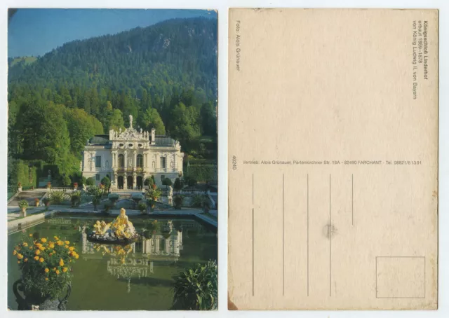 59897 - King's Castle Linderhof - old postcard