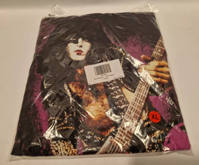 D1-Ad Vintage Kiss Band Star Rock T-Shirt Fan Shirt Merch Size Xl Gildan Heavy