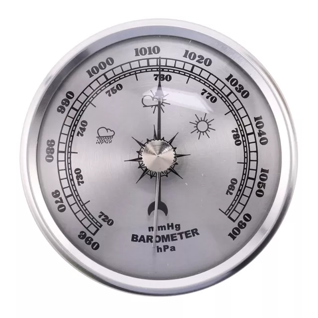 für Haus Manometer Wetter Station Metall Wand Behang Barometer AtmosphäRisc J9X3