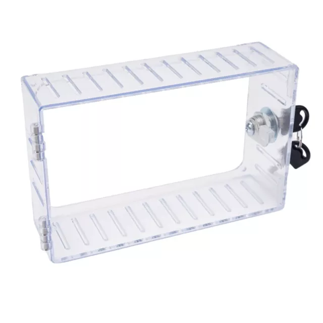 Boîte de verrouillage thermostat acrylique transparente protection durable pour