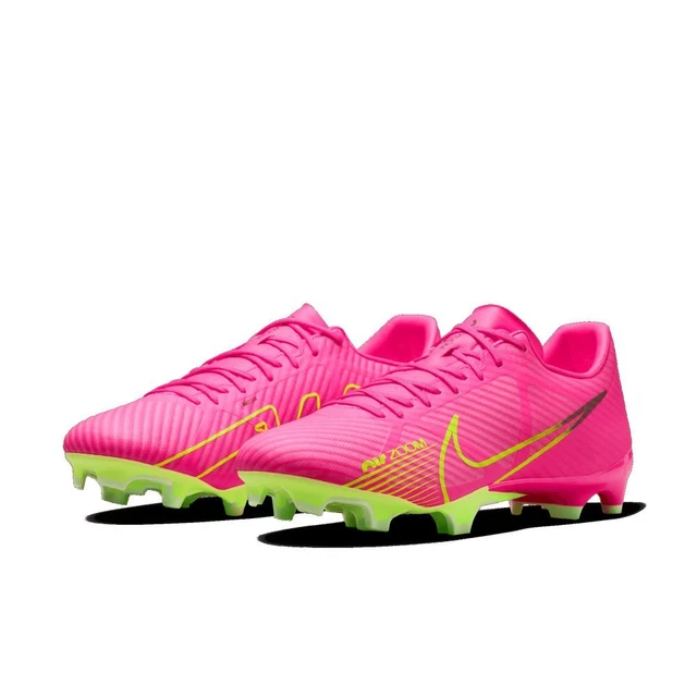 Nike Zoom Vapor 15 Academy FG/MG Fußballschuhe Schuhe Pink/Gelb DJ5631-605