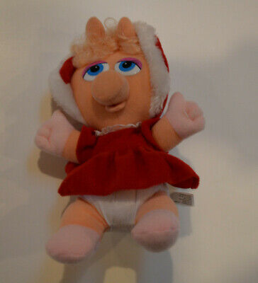 Vintage 1987 Henson Associates Baby Miss Piggy Stuffed Plush