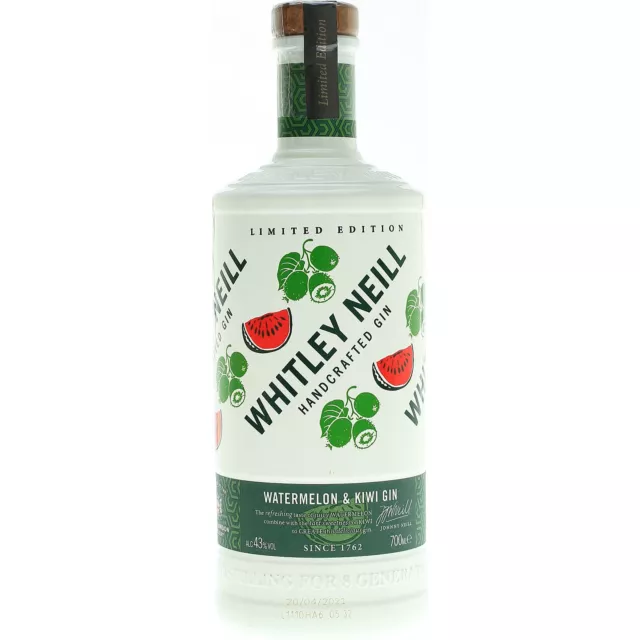 Whitley Neill Watermelon Kiwi Gin 0,7 Liter 43 % Vol.