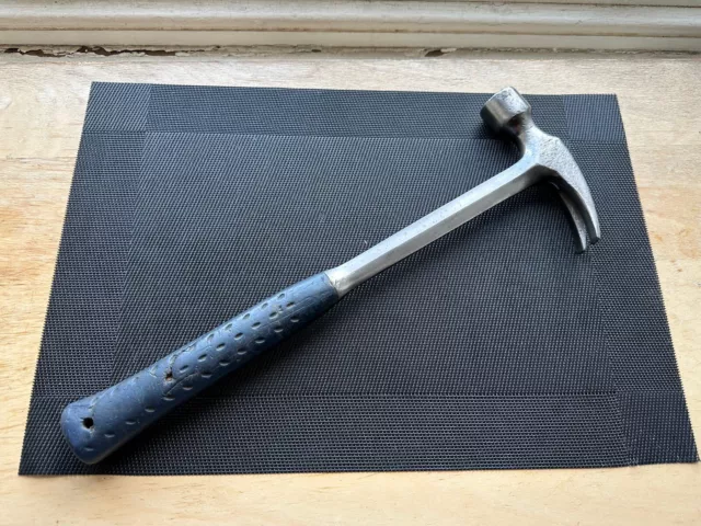Estwing Claw Hammer(Used) 28 Oz (?) Blue Vinyl Handle
