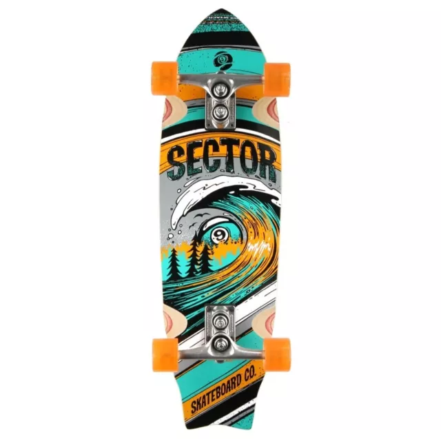 SECTOR 9 NINE LONGBOARD SKATEBOARD skate 39 INCH