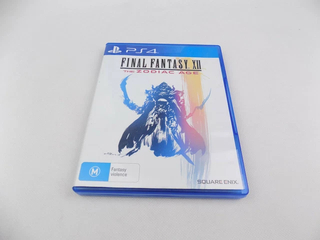 Jeu PS4 Final Fantasy XII The Zodiac Age - Steelbook, PAL, Français (Très Bon état)