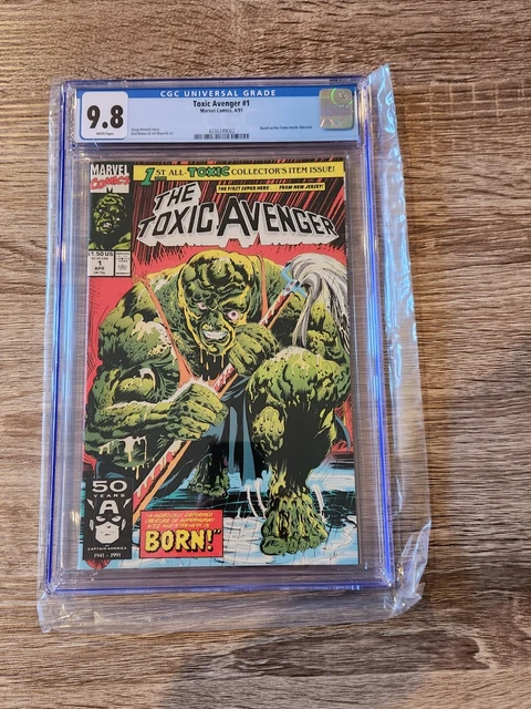 The Toxic Avenger 1 CGC 9.8 NM/MT WP Marvel Comics 1991  Movie Coming Soon!